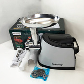 Электромясорубка с соковыжималкой Rainberg RB-674 3000Вт, электромясорубка для шинковки, мощная мясорубка. Изображение №8