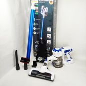 Бездротовий акумуляторний вертикальний пилосос Rainberg RB-2301 2500Вт з фільтром HEPA та LED-підсвічуванням. Зображення №3