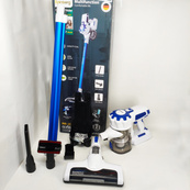 Бездротовий акумуляторний вертикальний пилосос Rainberg RB-2301 2500Вт з фільтром HEPA та LED-підсвічуванням. Зображення №4