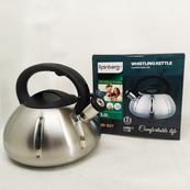 Чайник Rainberg RB-627 із нержавіючої сталі зі свистком. Зображення №5