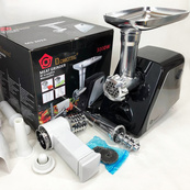 Електром'ясорубка, шатківниця та соковитискач DOMOTEC MS-2024 3000 Вт, томати, терки/шатківниці. Зображення №8 Електром'ясорубка, шатківниця та соковитискач DOMOTEC MS-2024 3000 Вт, томати, терки/шатківниці. Зображення №8