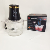 Подрібнювач електричний Domotec MS-7041, 600Вт, 3 л, Кухонний блендер з чашею. Зображення №3