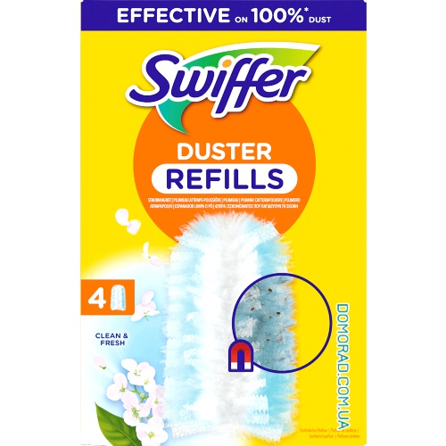 Swiffer Запасні насадки Duster 4шт. Swiffer Запасні насадки Duster 4шт.