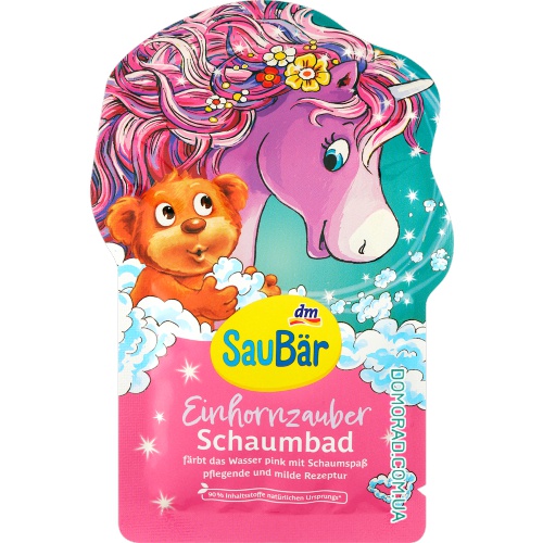 SauBar Піна для ванни для діток Einhornzauber 40ml SauBar Піна для ванни для діток Einhornzauber 40ml
