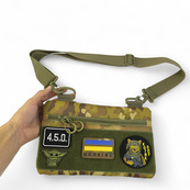 Молодіжна тактична сумка для патчів на плече з 4 кишенями multicam. Зображення №11 Молодіжна тактична сумка для патчів на плече з 4 кишенями multicam. Зображення №11