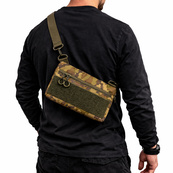 Молодіжна тактична сумка для патчів на плече з 4 кишенями multicam. Зображення №15 Молодіжна тактична сумка для патчів на плече з 4 кишенями multicam. Зображення №15