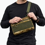 Молодіжна тактична сумка для патчів на плече з 4 кишенями multicam. Зображення №16 Молодіжна тактична сумка для патчів на плече з 4 кишенями multicam. Зображення №16