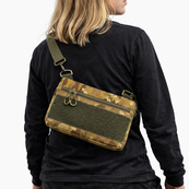 Молодіжна тактична сумка для патчів на плече з 4 кишенями multicam. Зображення №17 Молодіжна тактична сумка для патчів на плече з 4 кишенями multicam. Зображення №17