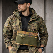 Молодіжна тактична сумка для патчів на плече з 4 кишенями multicam. Зображення №18 Молодіжна тактична сумка для патчів на плече з 4 кишенями multicam. Зображення №18