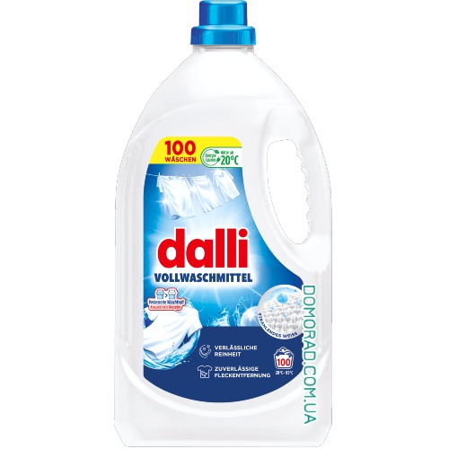 DALLI Гель для прання Voll WHITE 100прань DALLI Гель для прання Voll WHITE 100прань