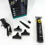 Машинка для стрижки VGR V-082 акумуляторна бездротова професійна + 3 насадки триммер для волосся. Зображення №15