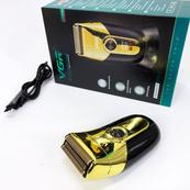 Профессиональная электробритва VGR V-383 Finale Shaver с подставкой, машинка мужская для бритья. Изображение №8