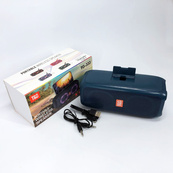 Портативна колонка TG333 2x5W з RGB підсвічуванням, гучна блютуз колонка. Колір: синій. Зображення №11