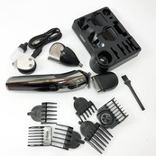 Бездротова машинка для стрижки волосся VGR V-107 тример для бороди та вусів зі змінними насадками. Зображення №19