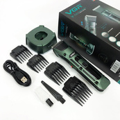 Аккумуляторная беспроводная машинка для стрижки волос VGR V-696 с LED дисплеем и ТУРБО режимом. Изображение №2