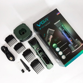 Аккумуляторная беспроводная машинка для стрижки волос VGR V-696 с LED дисплеем и ТУРБО режимом. Изображение №11