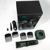 Аккумуляторная беспроводная машинка для стрижки волос VGR V-696 с LED дисплеем и ТУРБО режимом. Изображение №17