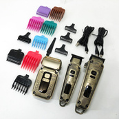 Набор для стрижки волос и бороды с насадками 3в1 VGR V-642 Аккумуляторная машинка с триммером и шейвером. Изображение №14