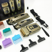 Набор для стрижки волос и бороды с насадками 3в1 VGR V-642 Аккумуляторная машинка с триммером и шейвером. Изображение №23