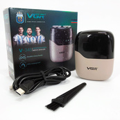 Електробритва VGR V-345. Колір: бежевий. Зображення №2