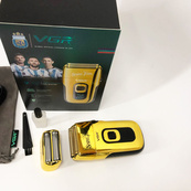 Електробритва Шейвер з дисплеєм VGR V-332. Колір: золотий. Зображення №9