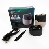 Електробритва VGR V-345. Колір: бежевий. Зображення №14