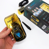 Електробритва Шейвер з дисплеєм VGR V-332. Колір: золотий. Зображення №16