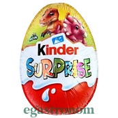 Шоколад Кіндер сюрприз Динозаври Kinder 20g 36шт/ящ. Зображення №2