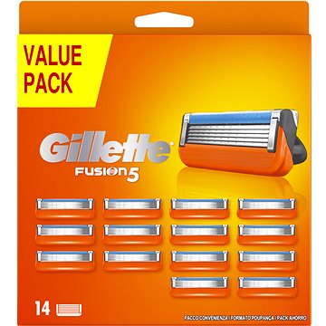 Змінні картриджі для гоління Gillette Fusion5 14шт Змінні картриджі для гоління Gillette Fusion5 14шт