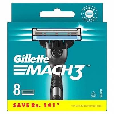 Змінні картриджі Gillette Mach3 8 шт Змінні картриджі Gillette Mach3 8 шт