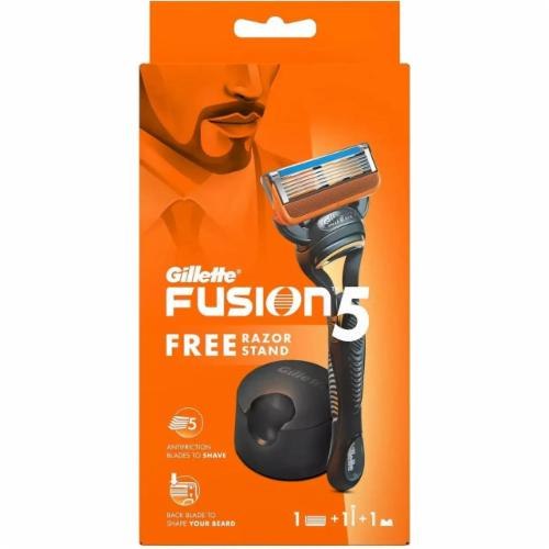 Станок для гоління з підставкою Gillette Fusion 5 1 шт Станок для гоління з підставкою Gillette Fusion 5 1 шт