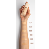 Тональна основа Neverti Soft Focus стійка зволожувальна, 32 мл (NP305), 001 Pinky Nude Світло-бежевий. Зображення №4