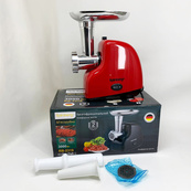 Мясорубка электрическая Rainberg RB-2319 с системой реверса насадка куббе 3000Вт Red. Изображение №3 Мясорубка электрическая Rainberg RB-2319 с системой реверса насадка куббе 3000Вт Red. Изображение №3