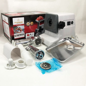 Мясорубка Crownberg CB-4212 с соковыжималкой, электромясорубка 2500W, мясорубка с металлическим редуктором. Изображение №10 Мясорубка Crownberg CB-4212 с соковыжималкой, электромясорубка 2500W, мясорубка с металлическим редуктором. Изображение №10