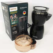 Мощная электрическая кофемолка измельчитель Rainberg RB-2206 600 Вт. Изображение №2