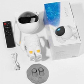 Ночник Проектор Астронавт звездного неба и галактики Космонавт 8 режимов с пультом ДУ. Изображение №8