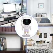 Ночник Проектор Астронавт звездного неба и галактики Космонавт 8 режимов с пультом ДУ. Изображение №35