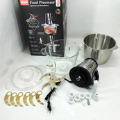 Блендер-измельчитель RAF R.7028 2 в 1, 300 Вт, 2 чаши, Бытовой мощный измельчитель продуктов. Изображение №5