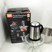 Блендер-измельчитель RAF R.7028 2 в 1, 300 Вт, 2 чаши, Бытовой мощный измельчитель продуктов. Изображение №6