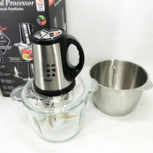 Блендер-измельчитель RAF R.7028 2 в 1, 300 Вт, 2 чаши, Бытовой мощный измельчитель продуктов. Изображение №9