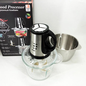 Блендер-измельчитель RAF R.7028 2 в 1, 300 Вт, 2 чаши, Бытовой мощный измельчитель продуктов. Изображение №10