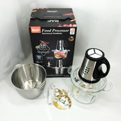 Блендер-измельчитель RAF R.7028 2 в 1, 300 Вт, 2 чаши, Бытовой мощный измельчитель продуктов. Изображение №14