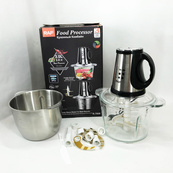 Блендер-измельчитель RAF R.7028 2 в 1, 300 Вт, 2 чаши, Бытовой мощный измельчитель продуктов. Изображение №15