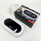 Настільний годинник-будильник Adler AD 1186 White. Зображення №3