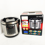 Мультиварка 30 програм Crownberg CB-5528 5л 1000Вт електронне керування з дисплеєм та функцією скороварки. Зображення №4