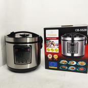 Мультиварка 30 програм Crownberg CB-5528 5л 1000Вт електронне керування з дисплеєм та функцією скороварки. Зображення №6