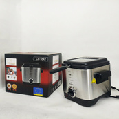 Фритюрниця для дому на 1.5л Crownberg CB-5542 1200Вт. Зображення №2