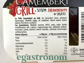 Сир камамбер гриль з журавлиним соусом Ла Полле Млековіта Mlekovita Camembert grill 2*125g 6шт/ящ. Зображення №2