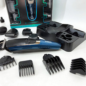 Машинка триммер 4в1 VGR V-172 для стрижки волос на аккумуляторе зарядка USB, электробритва для головы. Изображение №12