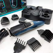 Машинка триммер 4в1 VGR V-172 для стрижки волос на аккумуляторе зарядка USB, электробритва для головы. Изображение №15